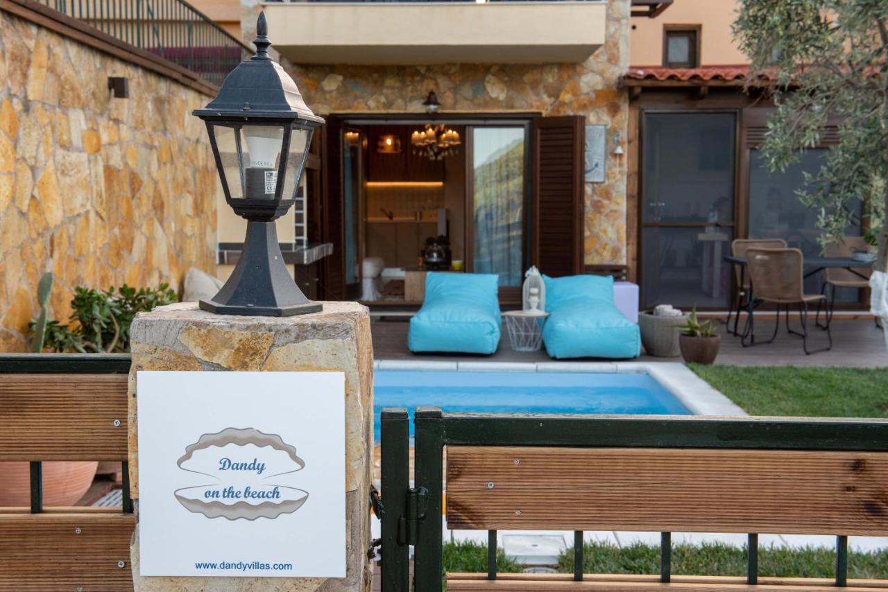 Dandy Villas Nea Roda - Melodic Waves - Private - Pool - Parking - Cellar Экстерьер фото